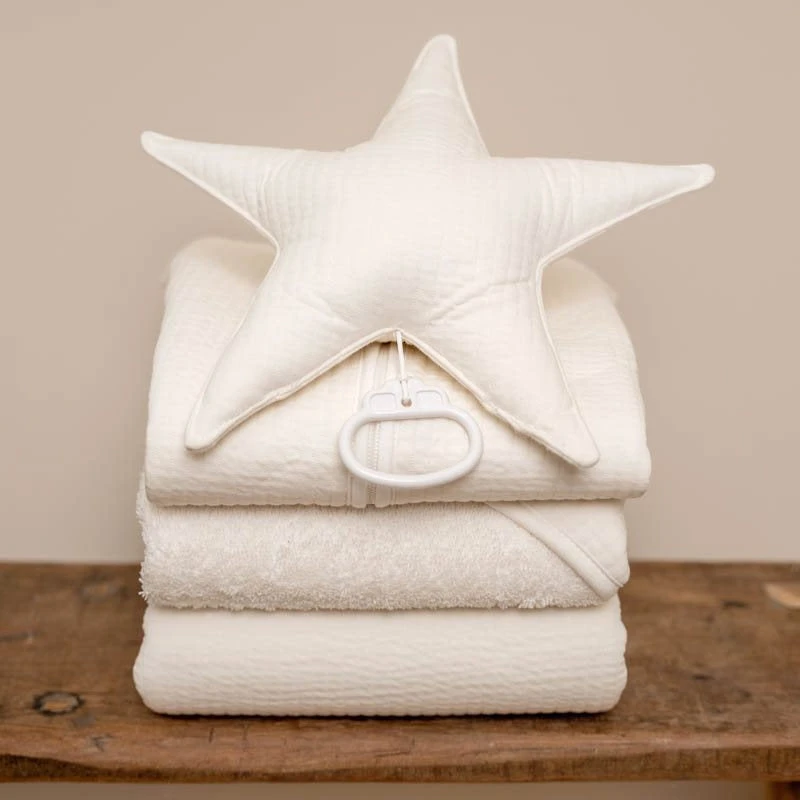 Little Dutch Summer Sleeping Bag Pure Soft White 2 Little Dutch Summer Sleeping Bag Pure Soft White - Image 2