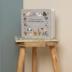 Little Dutch Children's Book Look-and-learn Book - The World Around You -Little Dutch Store 0024278 little dutch childrens book look and learn book the world around you 3