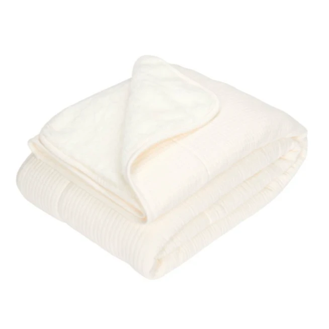 Little Dutch Bassinet Blanket Pure Soft White 1 Little Dutch Bassinet Blanket Pure Soft White