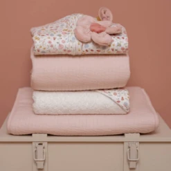 Little Dutch Bassinet Summer Blanket Pure Soft Pink -Little Dutch Store 20230110 130923