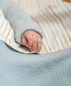 Little Dutch Bassinet Blanket Pure Soft Blue -Little Dutch Store 20230110 165354