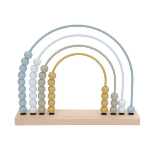 Little Dutch Rainbow Abacus - Blue 1 Little Dutch Rainbow Abacus - Blue