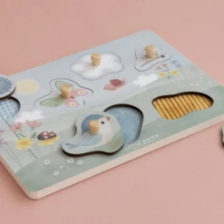 Little Dutch Tactile Puzzle Flowers & Butterflies -Little Dutch Store 3 484247c4 273a 44ca 99de ed7fe0faf0a5