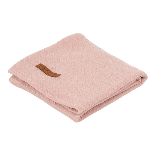 Little Dutch Swaddle 120X120 - Pure Pink 1 Little Dutch Swaddle 120X120 - Pure Pink