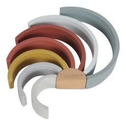 Little Dutch Rainbow Stacker Pure & Nature - LD -Little Dutch Store RainbowstackerPure Nature4