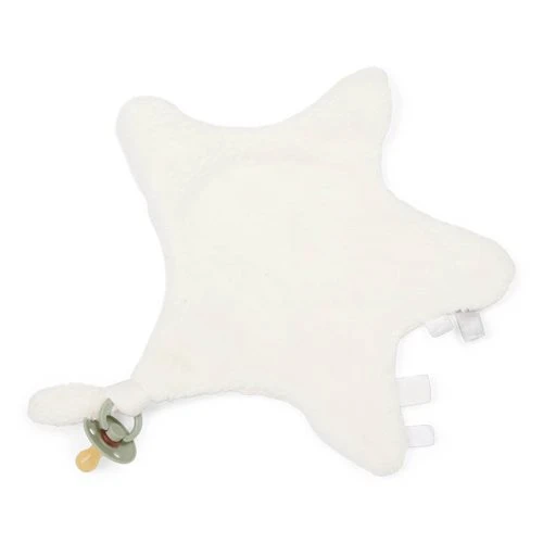 Little Dutch Cuddle Cloth Star Sailors Bay White 2 Little Dutch Cuddle Cloth Star Sailors Bay White - Image 2