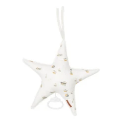 Little Dutch Star-shaped Music Box Sailors Bay White