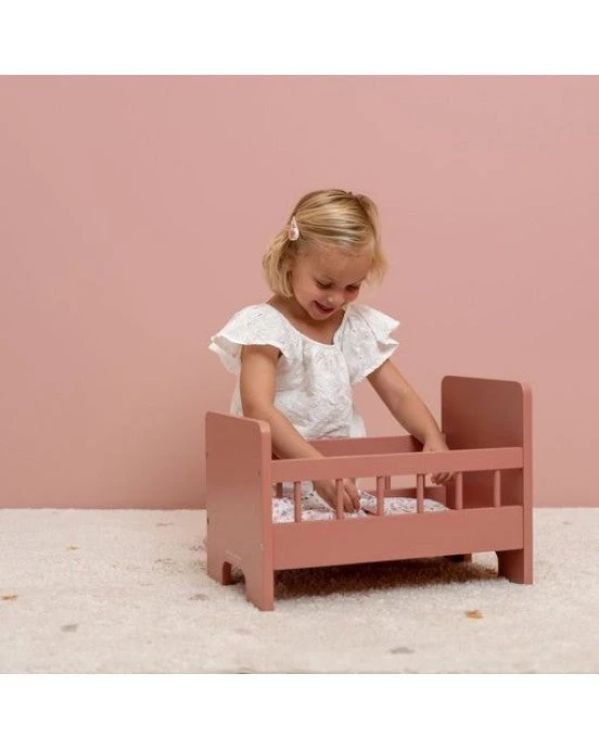 Little Dutch Wooden Doll Bed 3 Little Dutch Wooden Doll Bed - Image 3